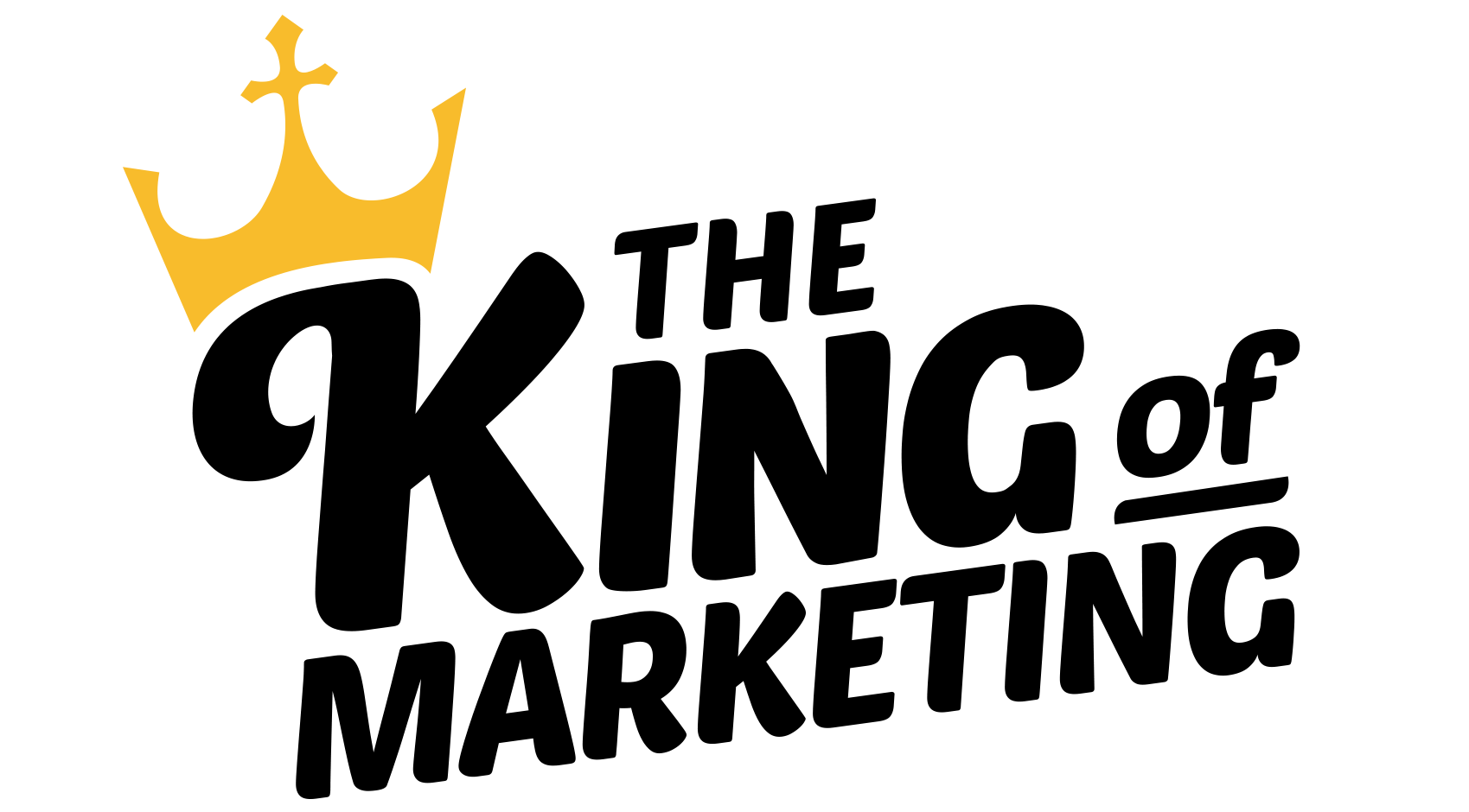The King of Marketing Logo